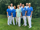 Das Team des zertifizierten Wundzentrums am Agaplesion Diakonieklinikum Rotenburg.